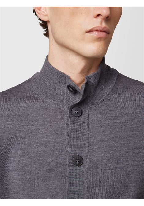 ALPHA STUDIO - MERINO CARDIGAN WITH BUTTONS ALPHA STUDIO | Cardigan | AU-3005E1005